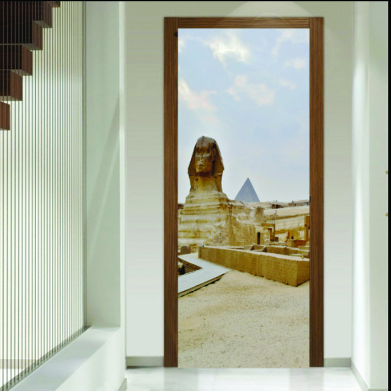 Αυτοκόλλητο πόρτας με Πόλεις με Αίγυπτο